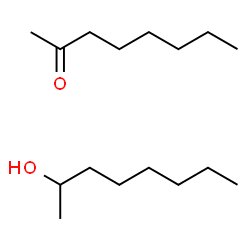 ChemSpider 2D Image | 2-Octanone - 2-octanol (1:1) | C16H34O2