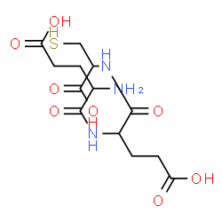 ChemSpider 2D Image | glu-glu-cys | C13H21N3O8S