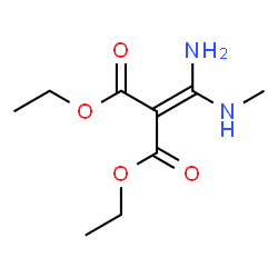 ChemSpider 2D Image | Diethyl [amino(methylamino)methylene]malonate | C9H16N2O4