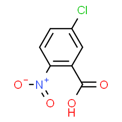 ChemSpider 2D Image | 5-Chloro-2-nitrobenzoic acid | C7H4ClNO4