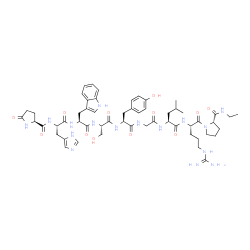 ChemSpider 2D Image | fertirelin | C55H76N16O12