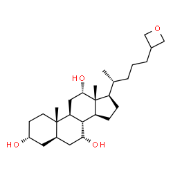ChemSpider 2D Image | 26,27-Oxido-5alpha-cholestane-3alpha,7alpha,12alpha-triol | C27H46O4