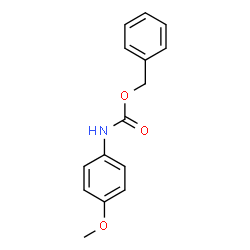 ChemSpider 2D Image | Benzyl (4-methoxyphenyl)carbamate | C15H15NO3