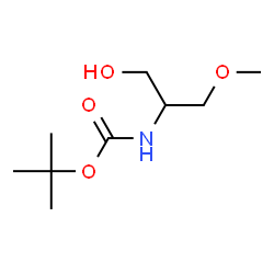 ChemSpider 2D Image | 2-Methyl-2-propanyl (1-hydroxy-3-methoxy-2-propanyl)carbamate | C9H19NO4