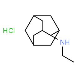 ChemSpider 2D Image | N-Ethyladamantan-2-amine hydrochloride | C12H22ClN