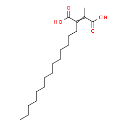 ChemSpider 2D Image | 2-Methyl-3-tetradecyl-2-butenedioic acid | C19H34O4