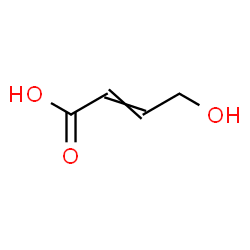ChemSpider 2D Image | 4-Hydroxy-2-butenoic acid | C4H6O3