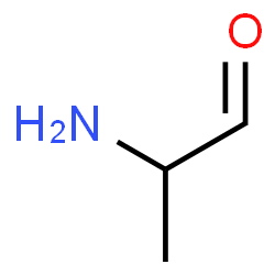 ChemSpider 2D Image | 2-Aminopropanal | C3H7NO