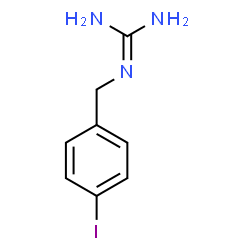 ChemSpider 2D Image | 4-iodobenzylguanidine | C8H10IN3
