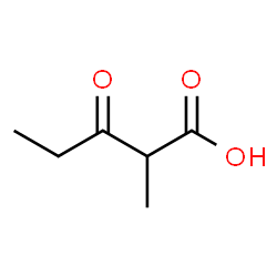 ChemSpider 2D Image | Methyloxovaleric acid | C6H10O3