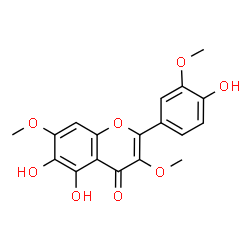 ChemSpider 2D Image | chrysosplenol C | C18H16O8