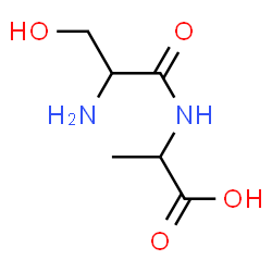 ChemSpider 2D Image | ser-ala | C6H12N2O4