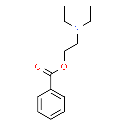 ChemSpider 2D Image | 2-(Diethylamino)ethyl benzoate | C13H19NO2
