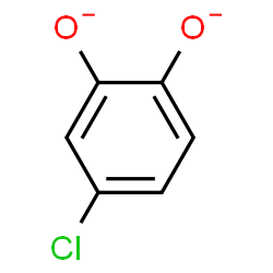 ChemSpider 2D Image | 4-Chloro-1,2-benzenediolate | C6H3ClO2