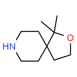 ChemSpider 2D Image | 1,1-Dimethyl-2-oxa-8-azaspiro[4.5]decane | C10H19NO