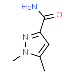 ChemSpider 2D Image | 1,5-dimethylpyrazole-3-carboxamide | C6H9N3O