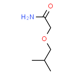 ChemSpider 2D Image | 2-Isobutoxyacetamide | C6H13NO2