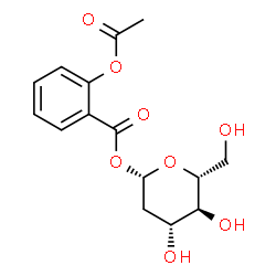 ChemSpider 2D Image | 1-O-(2-Acetoxybenzoyl)-2-deoxy-beta-D-arabino-hexopyranose | C15H18O8