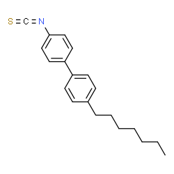 ChemSpider 2D Image | 4-Heptyl-4'-isothiocyanatobiphenyl | C20H23NS