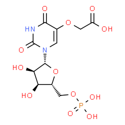 ChemSpider 2D Image | 5-(carboxymethoxy) uridine-5'-monophosphate | C11H15N2O12P