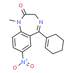 ChemSpider 2D Image | Menitrazepam | C16H17N3O3