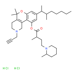ChemSpider 2D Image | UNII:ZEI0YBM796 | C37H58Cl2N2O3