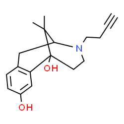 ChemSpider 2D Image | Butinazocine | C18H23NO2
