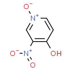 ChemSpider 2D Image | 3-Nitro-4-pyridinol 1-oxide | C5H4N2O4