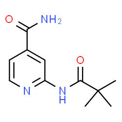 ChemSpider 2D Image | 2-(2,2-Dimethyl-propionylamino)-isonicotinamide | C11H15N3O2
