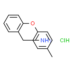 ChemSpider 2D Image | 2-(4-methylphenoxy)benzylamine hydrochloride | C14H16ClNO