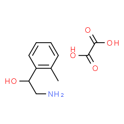 ChemSpider 2D Image | 2-Amino-1-(2-methylphenyl)ethanol ethanedioate (1:1) | C11H15NO5