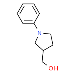 ChemSpider 2D Image | (1-Phenyl-3-pyrrolidinyl)methanol | C11H15NO