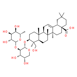 ChemSpider 2D Image | Helixin (VAN) | C41H66O12