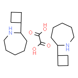 ChemSpider 2D Image | 2-Cyclobutyl-azepane oxalate | C22H40N2O4