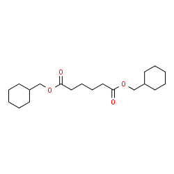 ChemSpider 2D Image | Bis(cyclohexylmethyl) adipate | C20H34O4