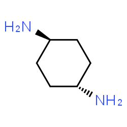 ChemSpider 2D Image | trans-1,4-Cyclohexanediamine | C6H14N2