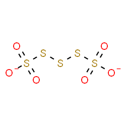 ChemSpider 2D Image | Pentathionate | O6S5