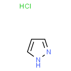 ChemSpider 2D Image | 1H-Pyrazole hydrochloride (1:1) | C3H5ClN2