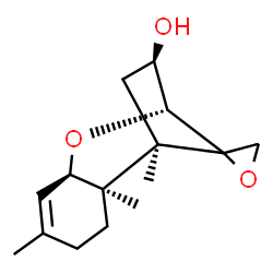 ChemSpider 2D Image | (3beta,12xi)-12,13-Epoxytrichothec-9-en-3-ol | C15H22O3