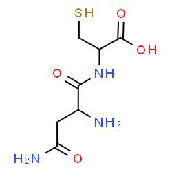 ChemSpider 2D Image | asn-cys | C7H13N3O4S