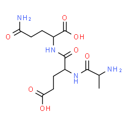 ChemSpider 2D Image | ala-glu-gln | C13H22N4O7