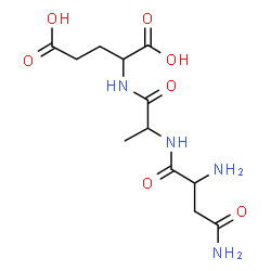 ChemSpider 2D Image | asn-ala-glu | C12H20N4O7