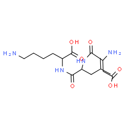 ChemSpider 2D Image | asp-leu-lys | C16H30N4O6