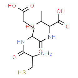 ChemSpider 2D Image | cys-glu-thr | C12H21N3O7S