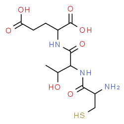 ChemSpider 2D Image | cys-thr-glu | C12H21N3O7S