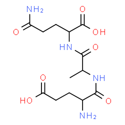 ChemSpider 2D Image | glu-ala-gln | C13H22N4O7