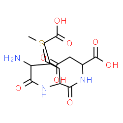 ChemSpider 2D Image | glu-met-asp | C14H23N3O8S