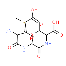ChemSpider 2D Image | glu-met-thr | C14H25N3O7S