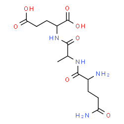 ChemSpider 2D Image | gln-ala-glu | C13H22N4O7
