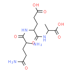 ChemSpider 2D Image | gln-glu-ala | C13H22N4O7